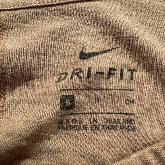 Nike Top Shirt Womens Small Pink Short Sleeve Tee Back Seam Stretch Lounge - Picture 4 of 9